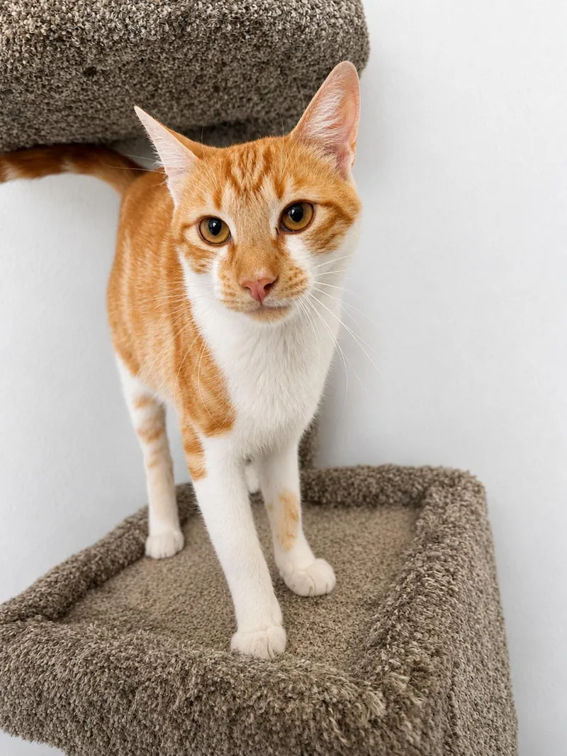 An adult medium-sized male Domestic Short Hair cat named Charlie for adoption in Rio Linda, CA