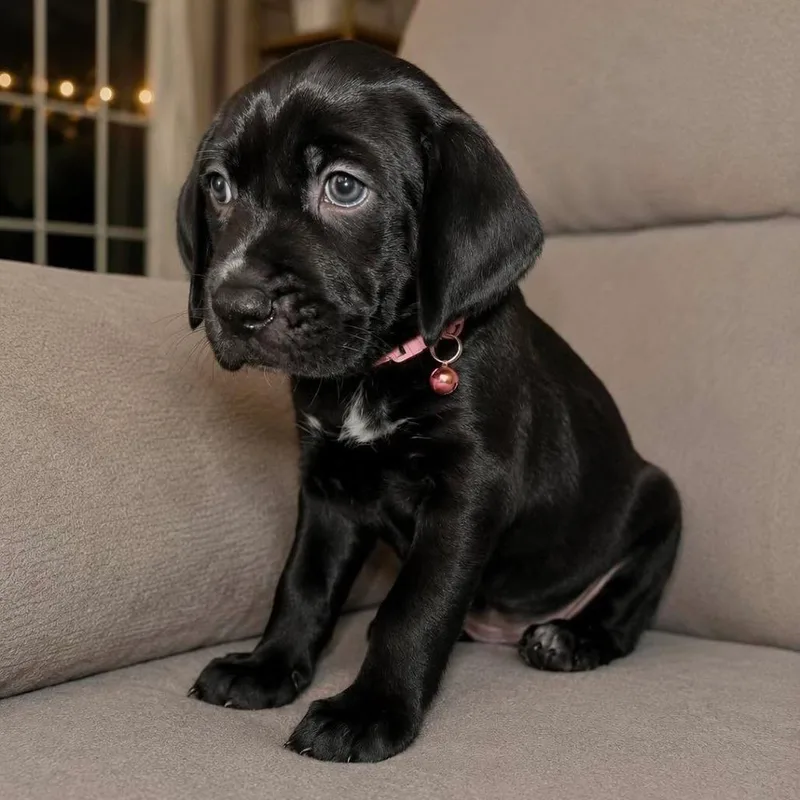 A baby small-sized female Brown / Chocolate Labrador Retriever dog named Kuromi for adoption in Tampa, FL
