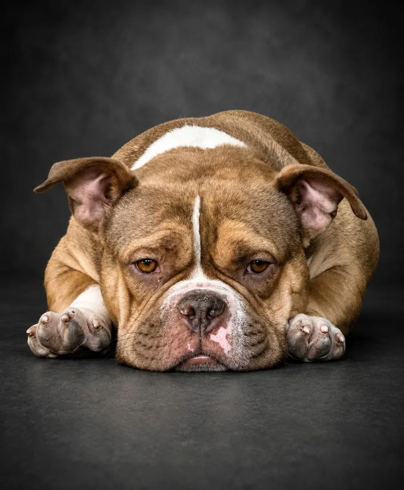 An adult medium-sized male Yellow / Tan / Blond / Fawn Bulldog dog named Cornelius for adoption in Concord, CA