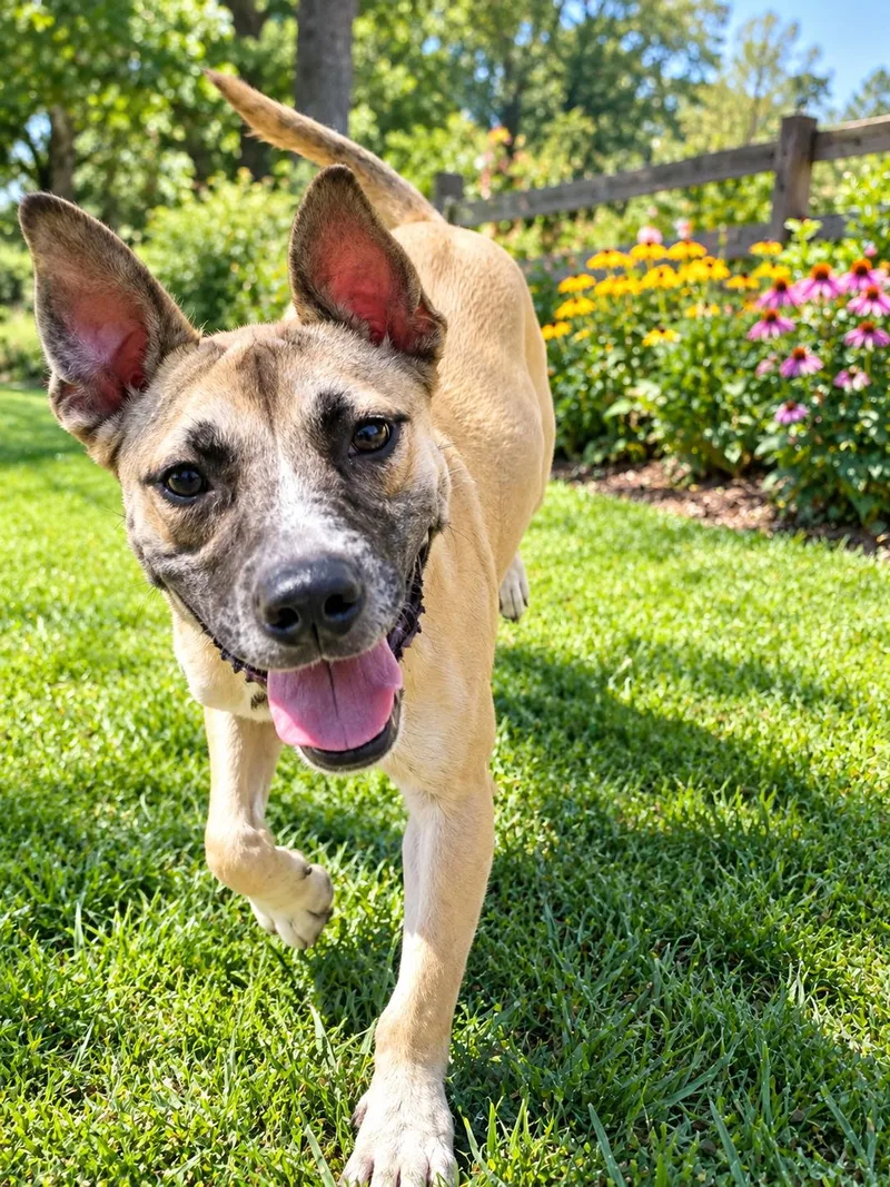 A young medium-sized male German Shepherd Dog dog named Jack for adoption in Memphis, TN