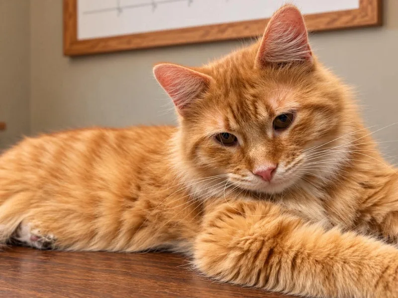 A young medium-sized male Tabby (Orange / Red) Domestic Medium Hair cat named Addison for adoption in Sioux Falls, SD