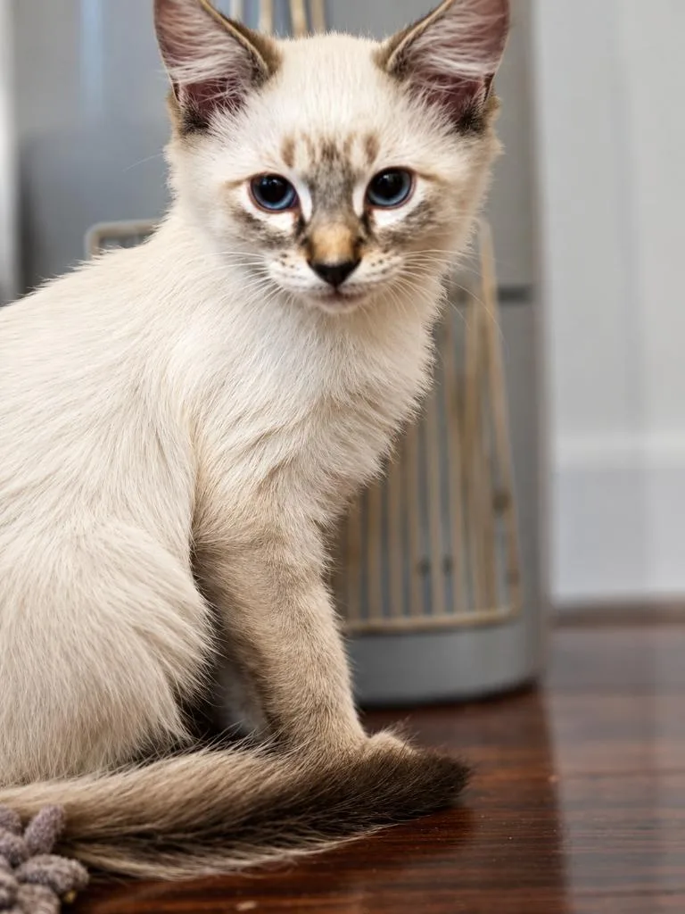 A baby medium-sized male Domestic Medium Hair cat named Bo for adoption in Salt Lake City, UT