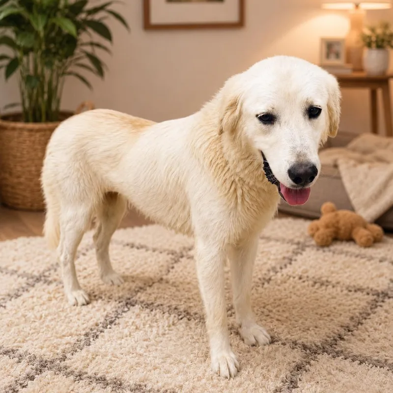 A young large-sized female White / Cream Great Pyrenees dog named Sugar  Sweet  for adoption in Houston, TX