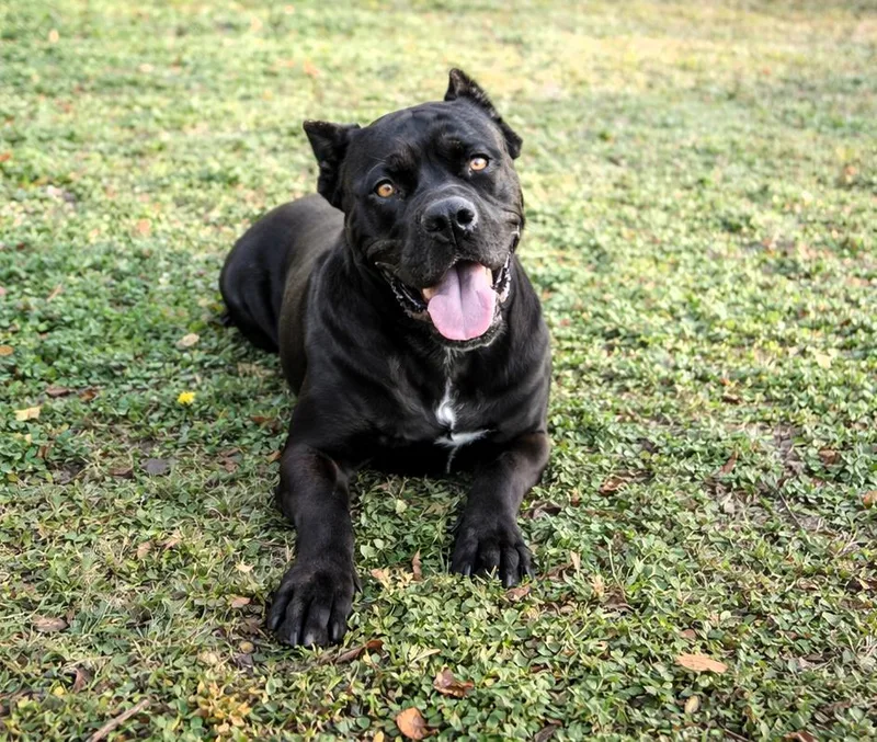 An adult extra large-sized female Brindle Cane Corso dog named Sioux for adoption in Norwood, GA