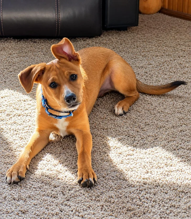 A baby small-sized male Jack Russell Terrier dog named Clyde for adoption in Grand Rapids, MI