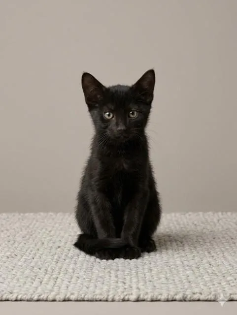A baby small-sized female Domestic Short Hair cat named Kerra for adoption in Miami, FL