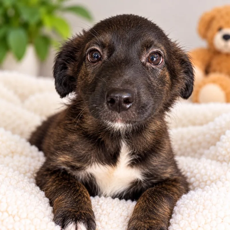 A baby small-sized female Mixed Breed dog named Betty for adoption in Hopkinton, MA