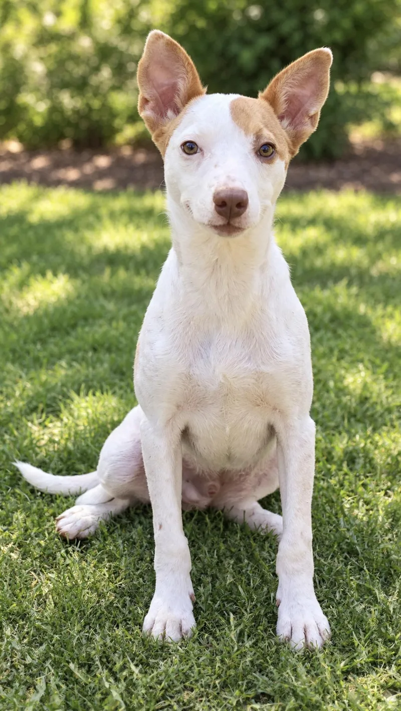 A baby small-sized male Apricot / Beige Terrier dog named Porter for adoption in Hartwell, GA