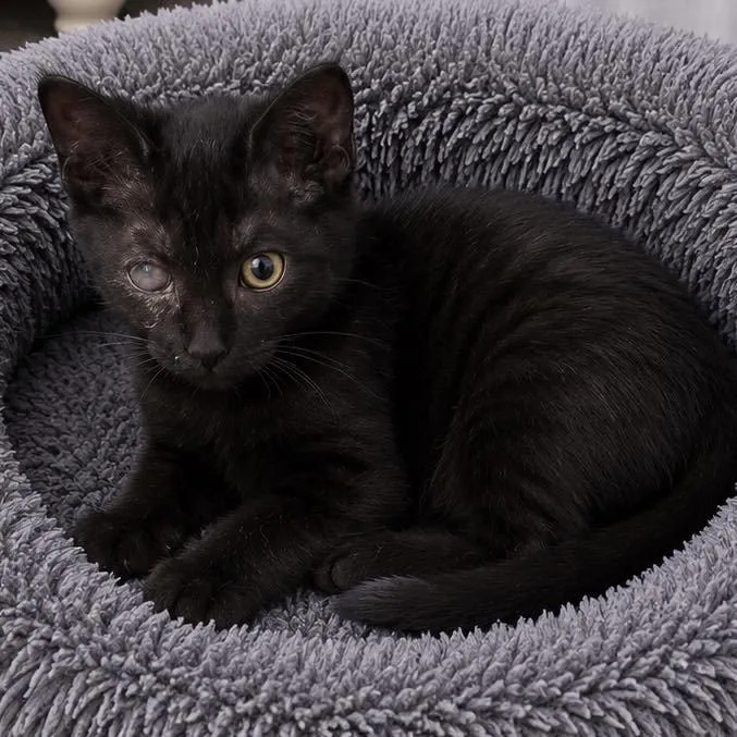 A baby small-sized female Domestic Short Hair cat named Dori for adoption in Grand Bay, AL