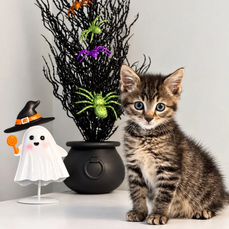 A young medium-sized male Tabby (Brown / Chocolate) Domestic Short Hair cat named Snuffy for adoption in Syosset, NY
