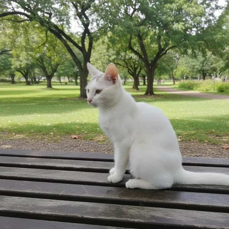 A baby small-sized male White Domestic Short Hair cat named Kevin for adoption in San Diego, CA