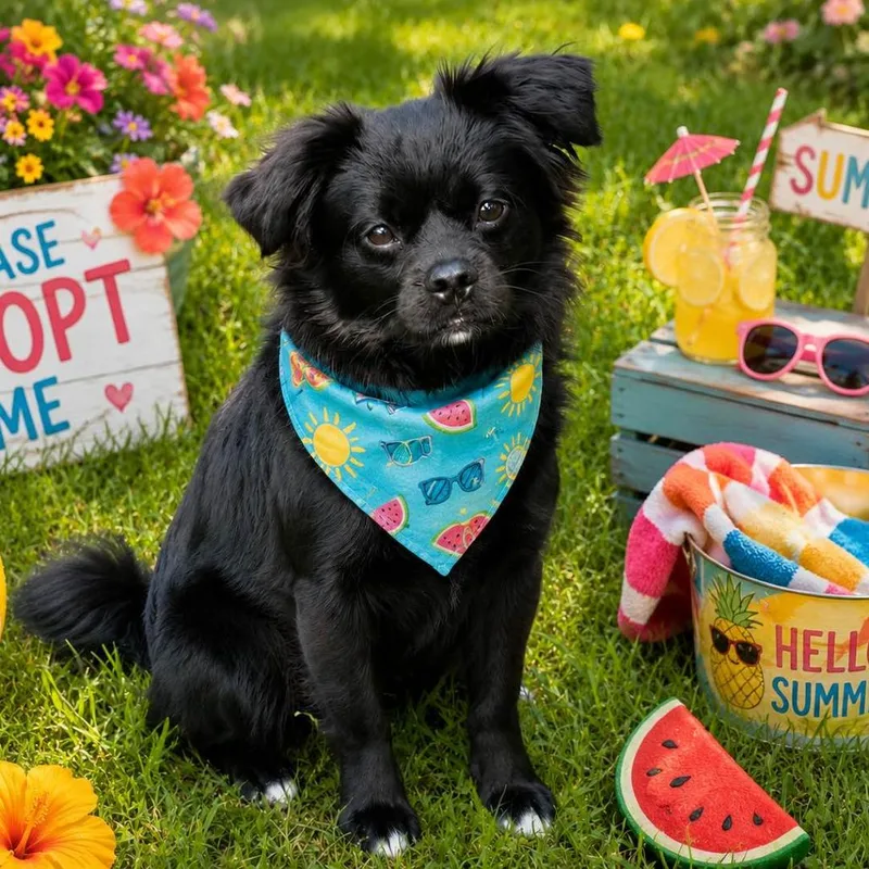 A young medium-sized male Tibetan Spaniel dog named Asher for adoption in Locust Fork, AL