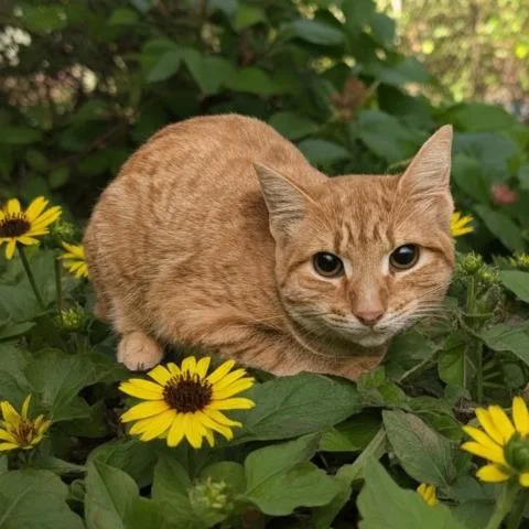 A young small-sized male Domestic Short Hair cat named Nugget for adoption in Clinton Township, MI