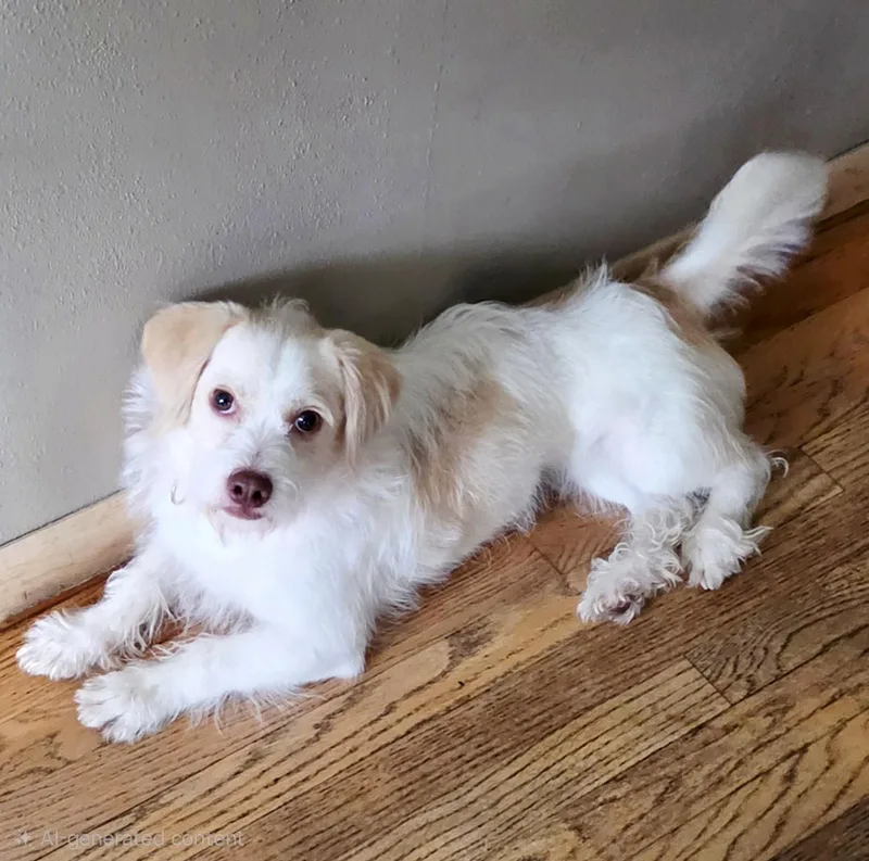 A young small-sized male Bicolor Shih Tzu dog named Spencer Tracy for adoption in Lincolnshire, IL