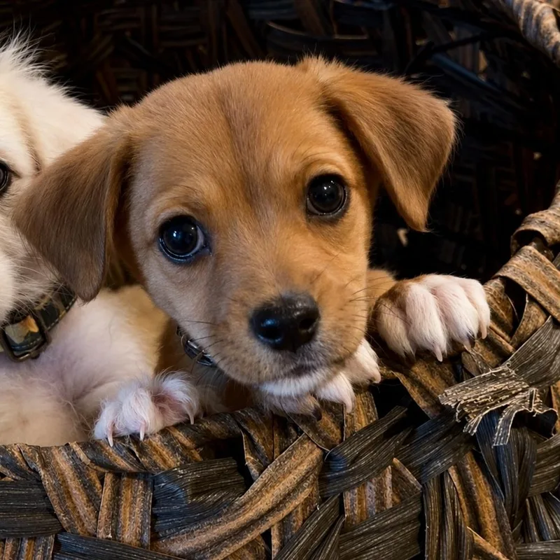 A baby small-sized male Golden Maltipoo dog named Zion for adoption in San Diego, CA