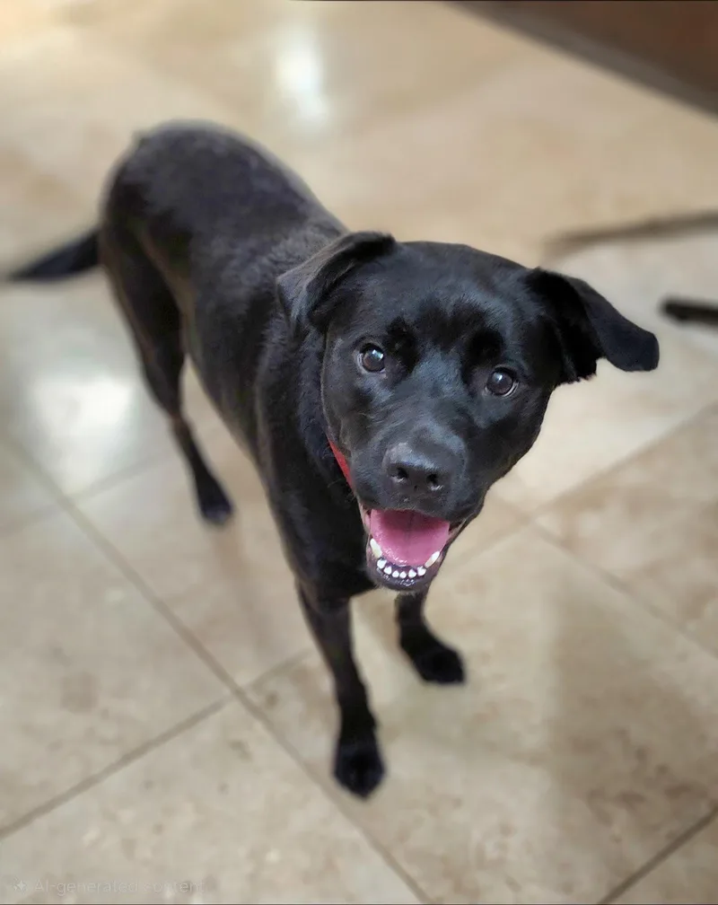 A young medium-sized female Labrador Retriever dog named Klea for adoption in Cumming, GA