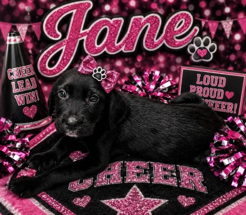 A baby large-sized female Golden Retriever dog named Jane for adoption in Washington Court House, OH