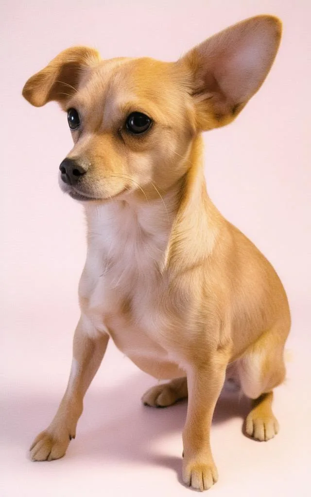 A young small-sized female Golden Chihuahua dog named Adora for adoption in Tarzana, CA