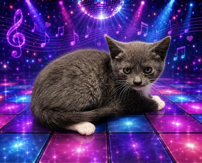 A baby small-sized female Domestic Short Hair cat named Karen for adoption in Washington Court House, OH