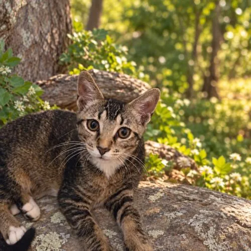A baby small-sized male Domestic Short Hair cat named Peregrine for adoption in Tampa, FL