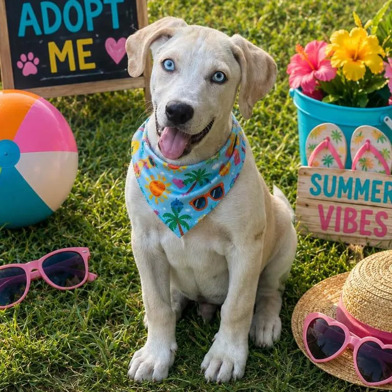 A baby medium-sized male Labrador Retriever dog named Sherwood for adoption in Locust Fork, AL
