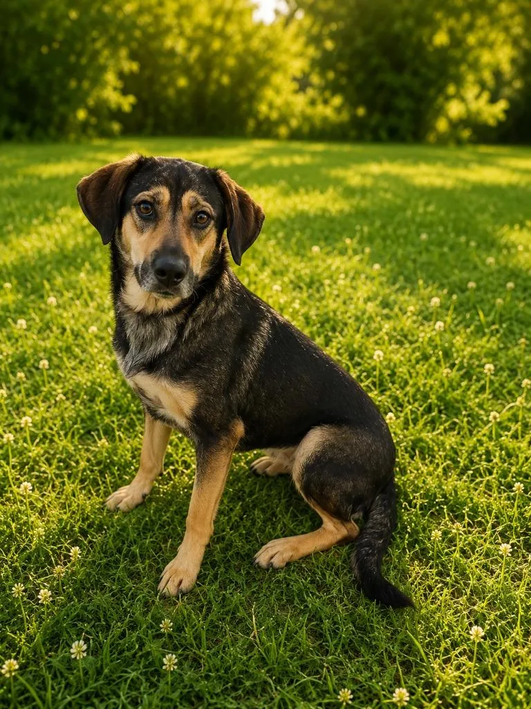 A young large-sized female Catahoula Leopard Dog dog named Olive for adoption in Albany, GA