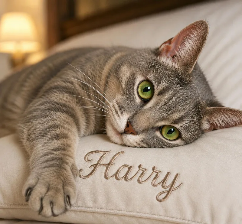 An adult medium-sized male Gray / Blue / Silver Tabby cat named Harry for adoption in Waldorf, MD