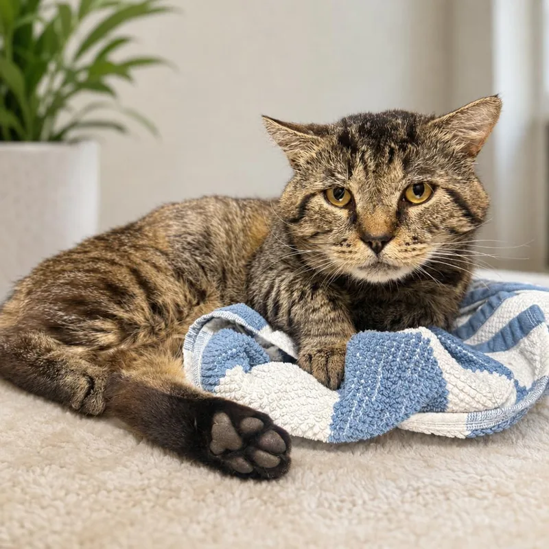A young small-sized male Brown / Chocolate Domestic Short Hair cat named Wally Wave for adoption in Hopkinton, MA