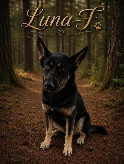 An adult large-sized female German Shepherd Dog dog named Luna for adoption in Guntersville, AL