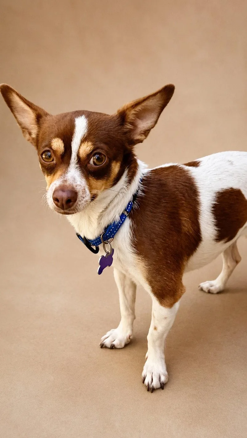 A young small-sized female Jack Russell Terrier dog named Truffle for adoption in Palo Alto, CA