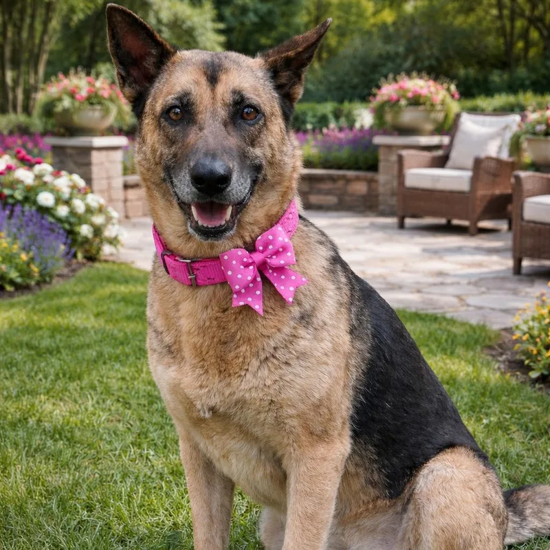 An adult medium-sized female German Shepherd Dog dog named Gisselle for adoption in Allen, TX