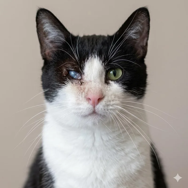 An adult medium-sized female Black & White / Tuxedo Domestic Short Hair cat named Tuesday for adoption in Montclair, NJ
