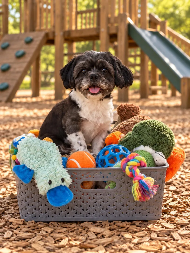 An adult small-sized male White / Cream Shih Tzu dog named Brady for adoption in POTOMAC, MD