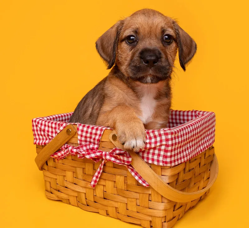 A baby medium-sized male Beagle dog named Picnic: Croquet for adoption in Palo Alto, CA