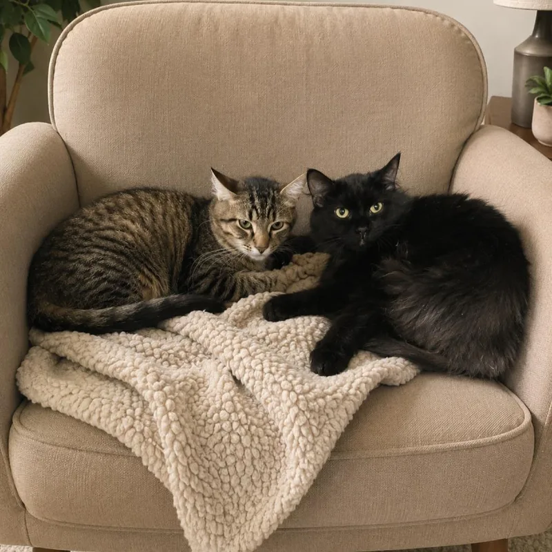 A young medium-sized male Black Domestic Medium Hair cat named Kipley for adoption in Yanceyville, NC
