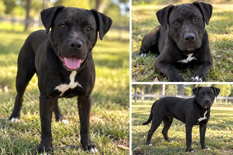 A young large-sized male Black Labrador Retriever dog named Tusk for adoption in Kiln, MS