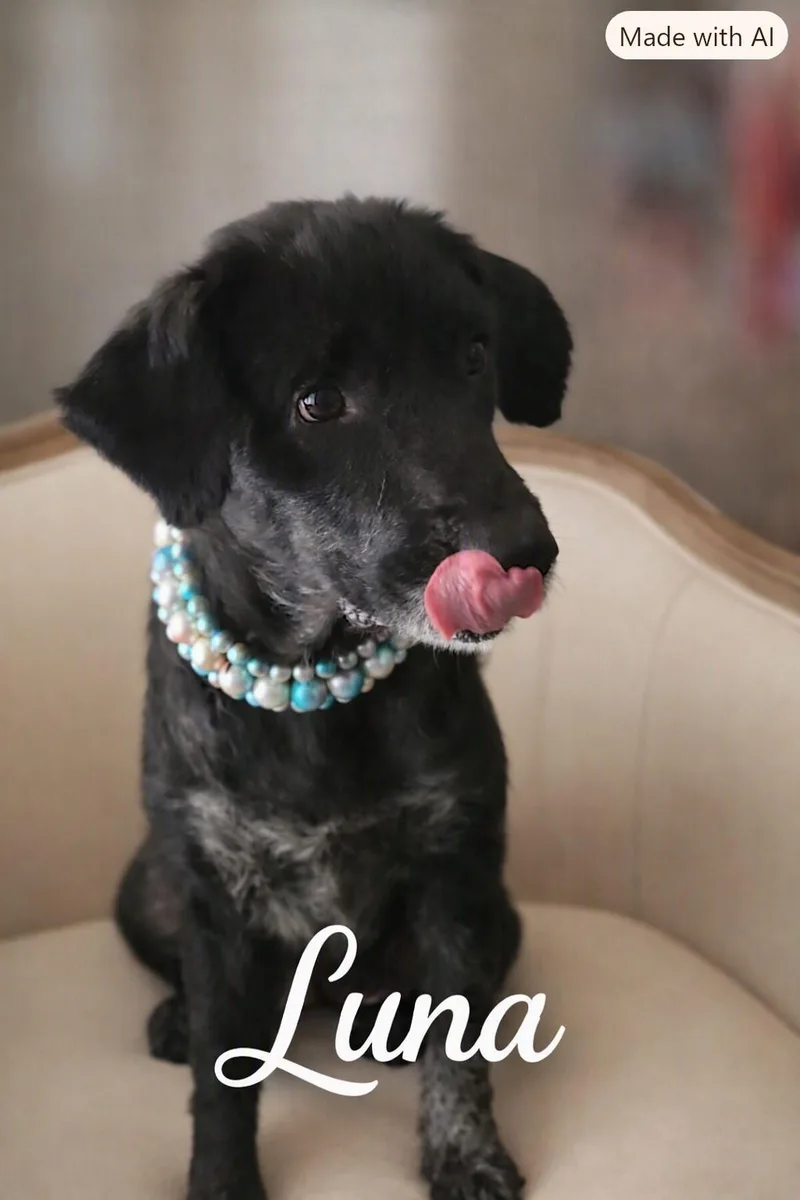 An adult medium-sized female Anatolian Shepherd dog named Luna for adoption in Bolivar, TN