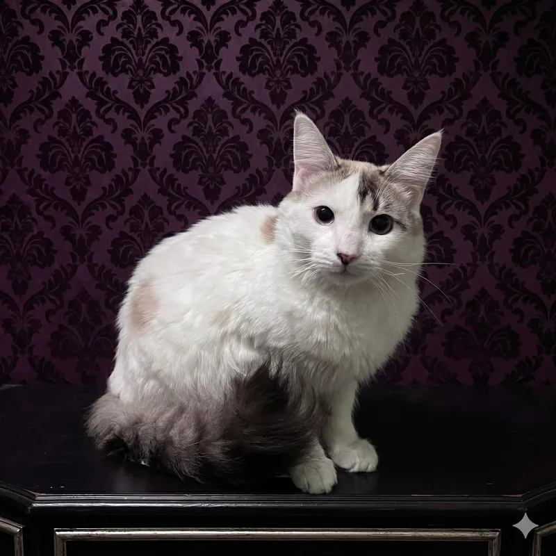 A young large-sized male Domestic Short Hair cat named Max for adoption in Los Angeles, CA