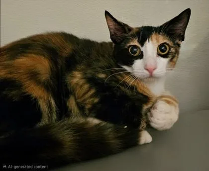 An adult small-sized female Domestic Short Hair cat named Hermione for adoption in Phoenix, AZ