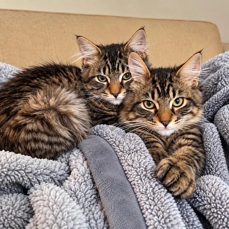 A baby small-sized male Brown / Chocolate Domestic Long Hair cat named Crosby for adoption in Hopkinton, MA