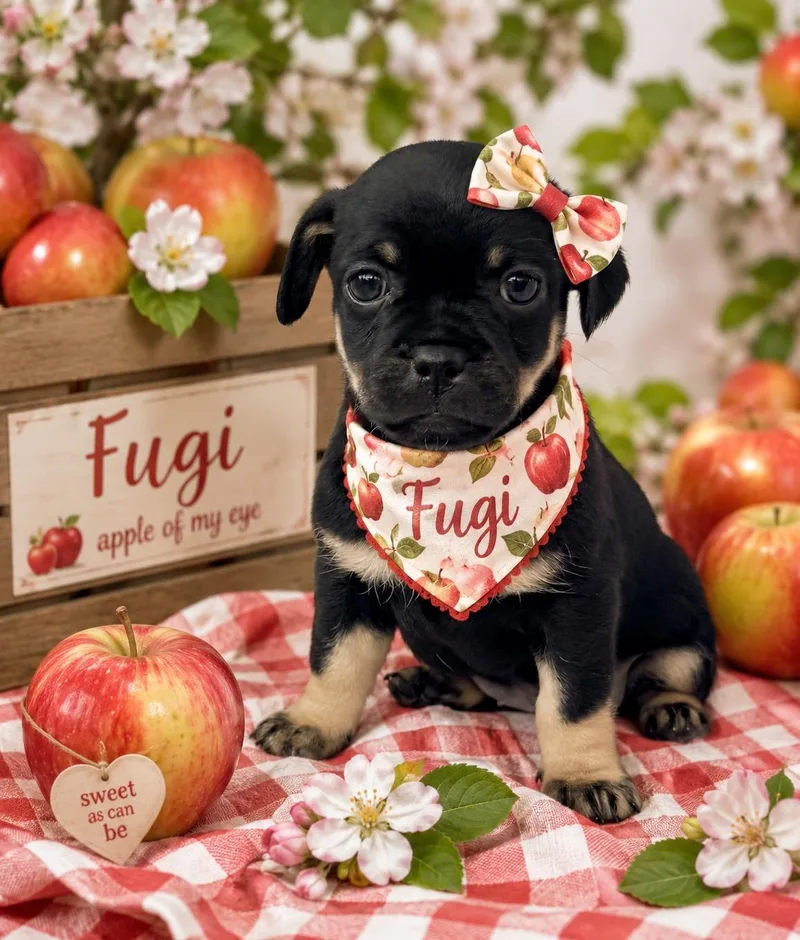 A baby small-sized female Black Chihuahua dog named Fuji for adoption in Corona Del Mar, CA