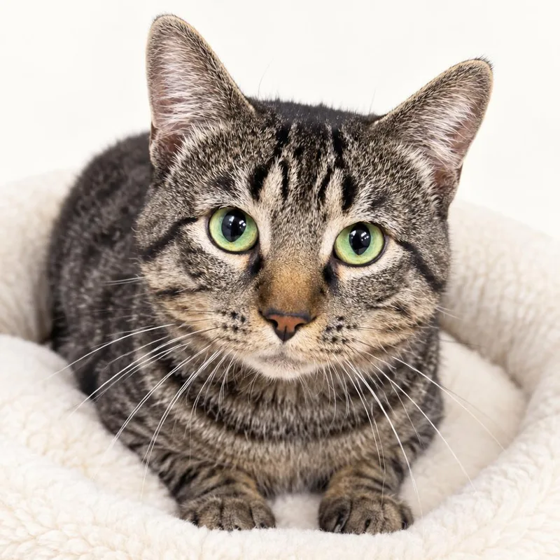A young large-sized male Brown / Chocolate Domestic Short Hair cat named Baloo for adoption in Redwood Falls, MN