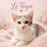 A young medium-sized female Dilute Calico Domestic Short Hair cat named LeToya for adoption in Portsmouth, OH