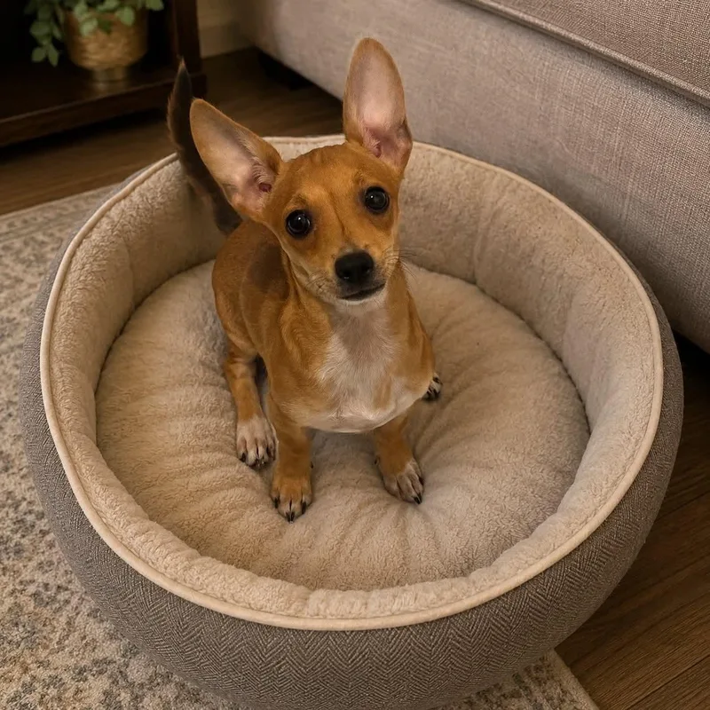 A young small-sized female Apricot / Beige Chihuahua dog named Lexus for adoption in Clovis, CA