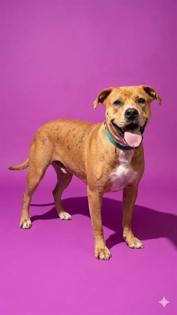 An adult medium-sized female Mixed Breed dog named Goldie for adoption in Jacksonville, FL