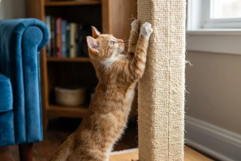 A baby small-sized male Tabby (Orange / Red) American Shorthair cat named Oscar for adoption in Union City, NJ