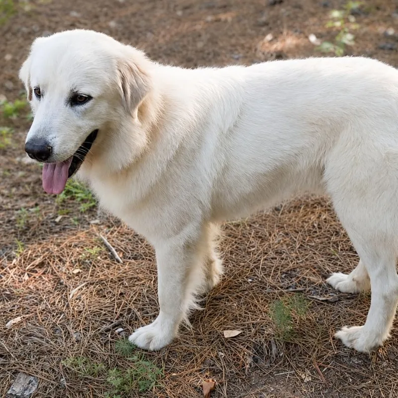 A young large-sized male Great Pyrenees dog named Casper August for adoption in Atlanta, GA