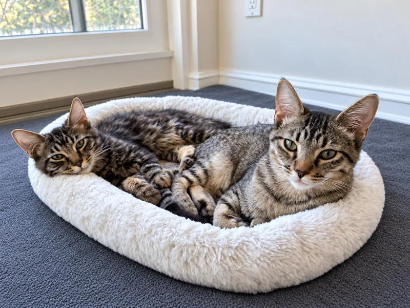 A young medium-sized male Tabby (Gray / Blue / Silver) Domestic Medium Hair cat named Larkspur for adoption in Los Angeles, CA