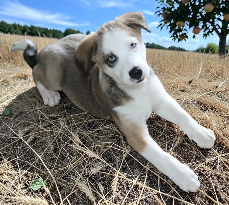 A baby medium-sized male Mixed Breed dog named Lazuli for adoption in Mesa, AZ