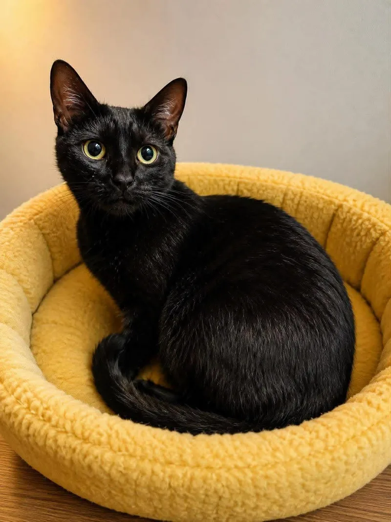 An adult medium-sized female Domestic Short Hair cat named Raven for adoption in Enfield, CT